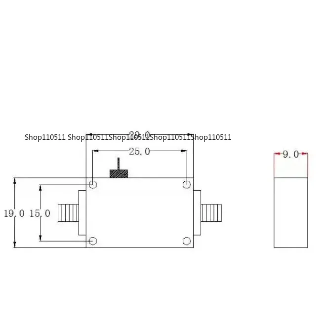 C X KU Band Microwave Amplifier, 5-18G High Gain Broadband Power Amplifier
