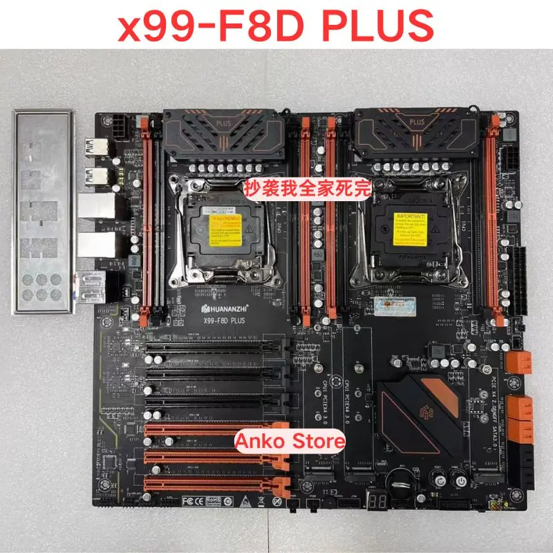Second-hand test OK ，X99-F8D PLUS dual x99 server motherboard