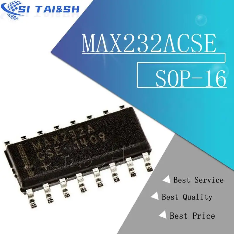 10pcs/lot MAX232ACSE MAX232CSE MAX232ESE MAX232DR MAX232A MAX232   Waterproof shell