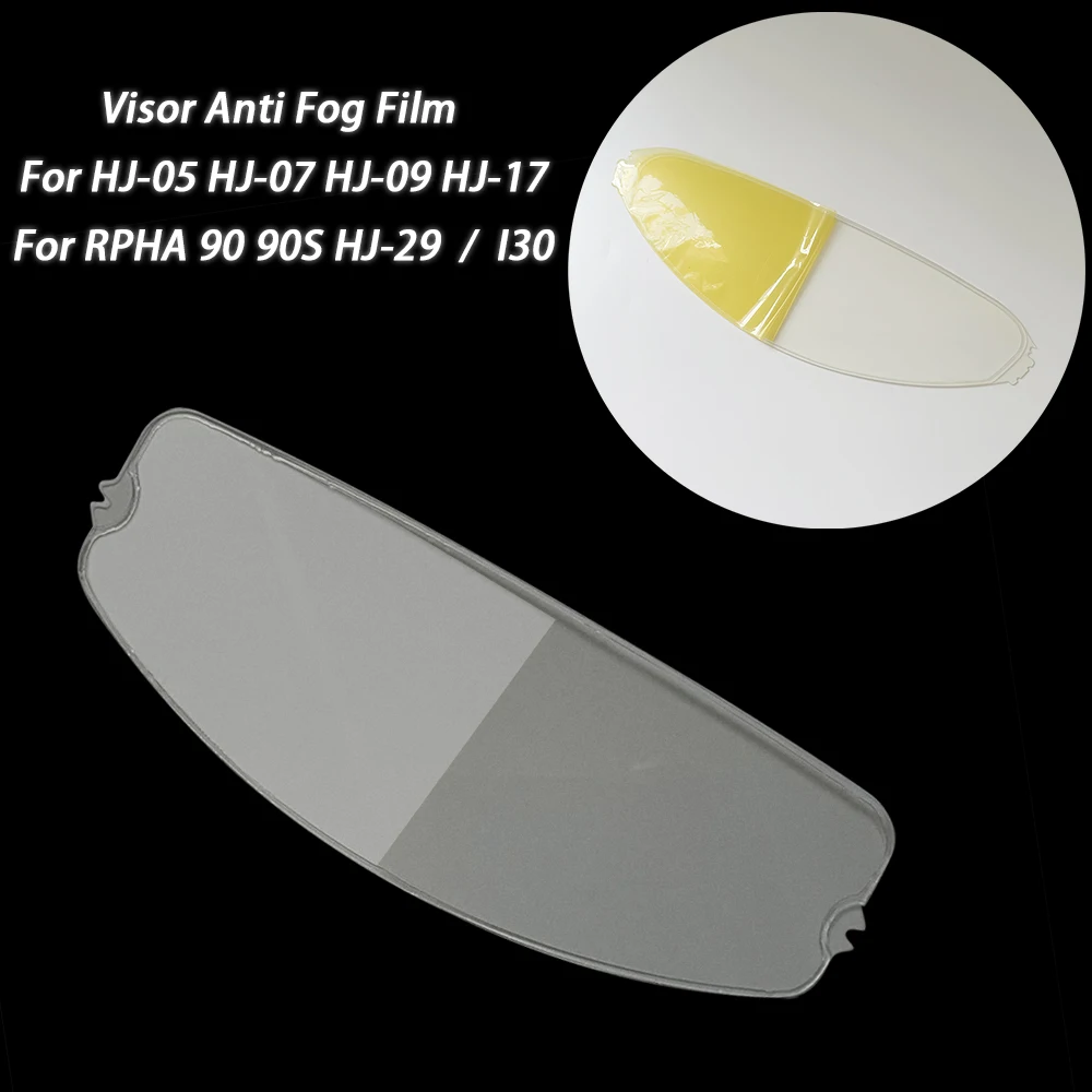 

Motorcycle Helmet Visor Film Anti Fog Film Patch For HJC HJ-05 HJ-07 HJ-09 HJ-17 I30 RPHA 90 90S