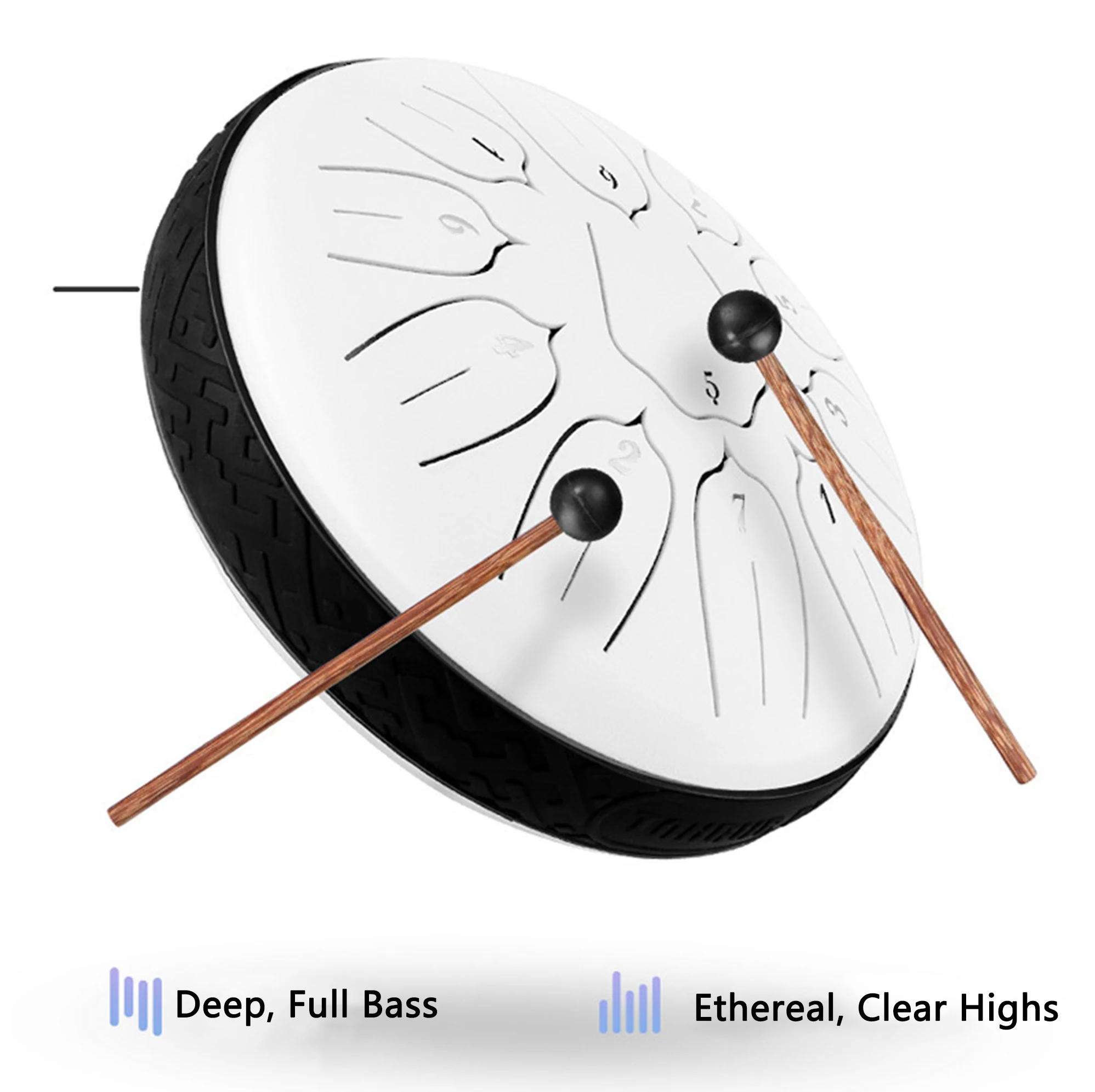 6 Inch 11 Note Steel Tongue Dr - Tongue Drum Steel review and price