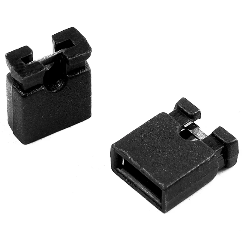 400Pcs DVD HDD PC Mainboard PCB Plugs Jumper Caps 2-Pin