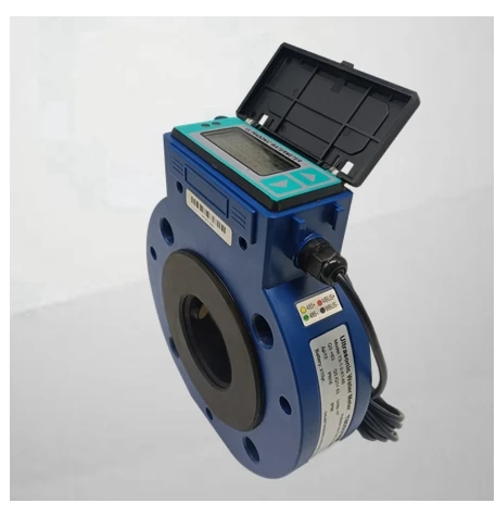 Smart Card Type Ultrasonic Water Meter Flowmeter Liquid Fire Water Irrigation Meter Clamping Type