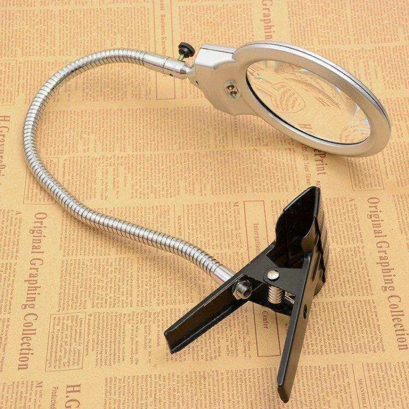 Micro Carved Desktop Lifting Bracket Watch for Repairing Flying Wire Magnifying Glass, High-definition Genuine Product 15120B