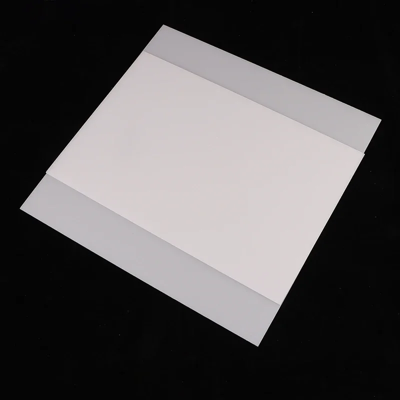 PS-Kunststoff-Diffusor, Blattstärke, Kunststoff, LED-Licht, milchig, durchscheinend, Rohlinge, Platte, 1 mm, 1,5 mm, 2 mm, 3 mm, DIY-Handwerk