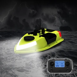 D20 12000mAh GPS RC Bait Boat 600M Wireless Remote Control Fishing Bait Boat Fishing Feeder Boat with 3 Bait Containers