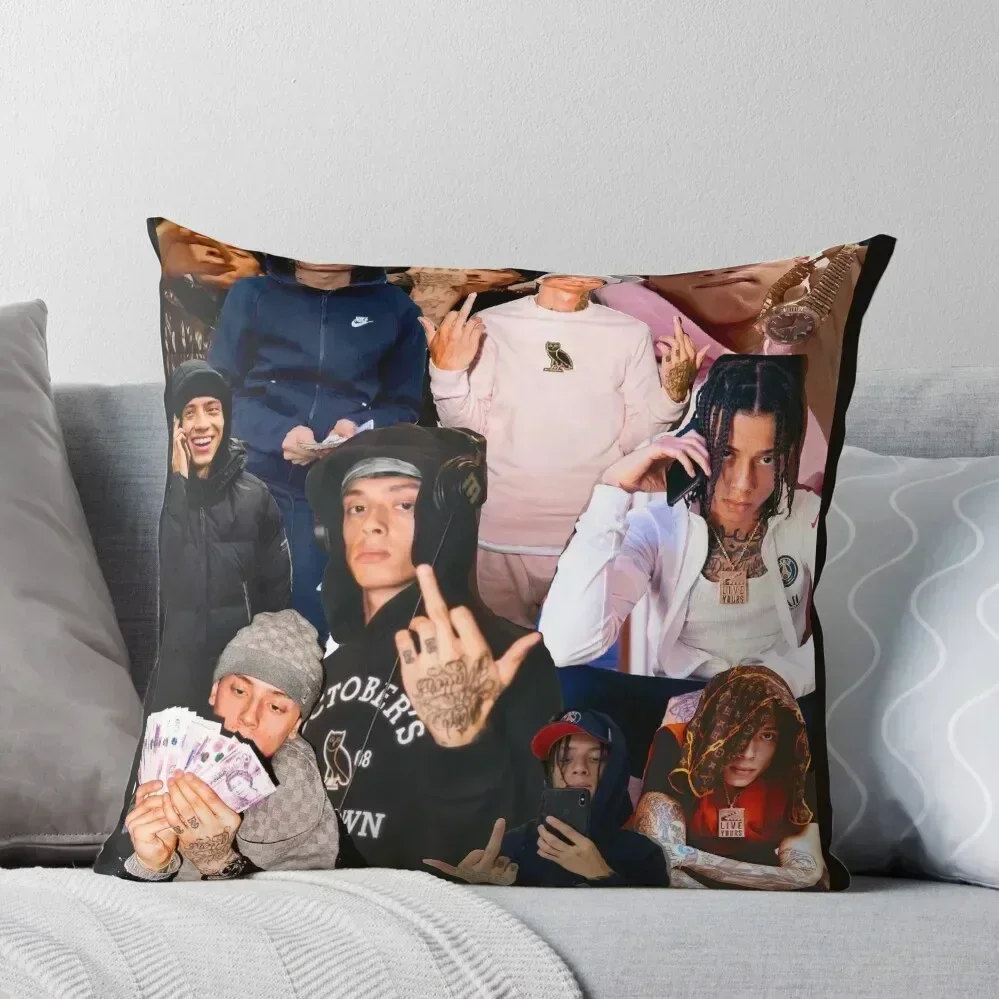 

Central Cee Collage Throw Pillow Cushion Covers For Living Room Embroidered Cushion Cover Cushion Cover For Sofa pillow
