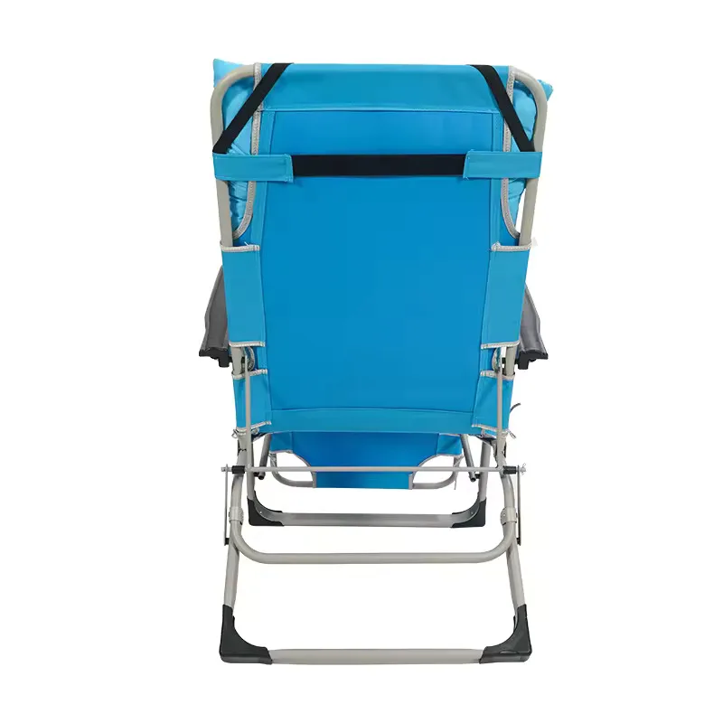 Outdoor Garden Sun Lounger Modern Leisure Folding zero Gravity Chair Five-speed Adjustable Chaise Lounge With Foot Restpromote s