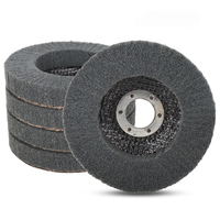 SIFANG 4/4.5/5 Inch 1PC Nylon Fiber Flap Polishing Wheel Disc 800 Grit For Angle Grinder For Wood Metal Buffing