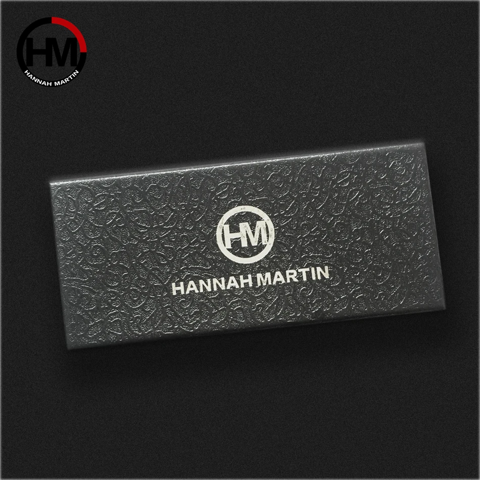 Hannah Martin Original Paper Black Square Watch Gift Box