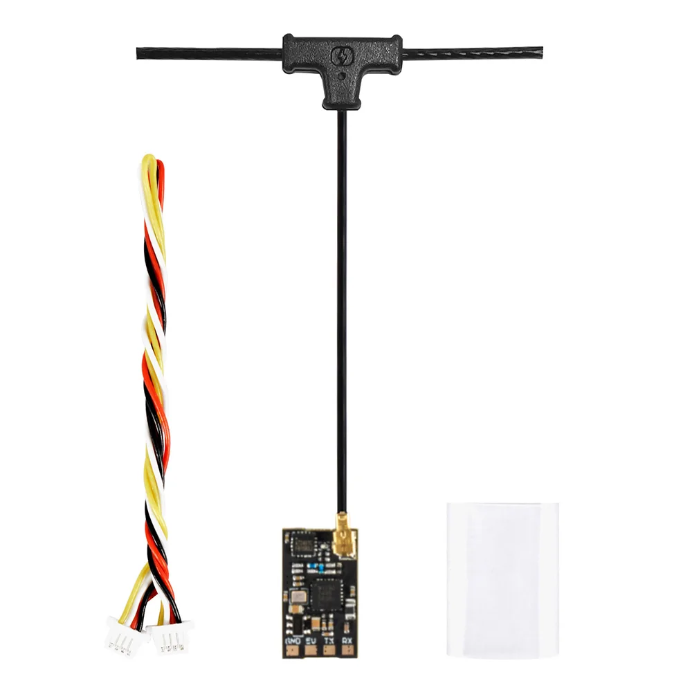 Receptor ELRS 9IMOD de 2,4 GHz, receptor de antena T de 2,4 GHz, módulo Nano de baja latencia para carrera FPV y FPV de largo alcance