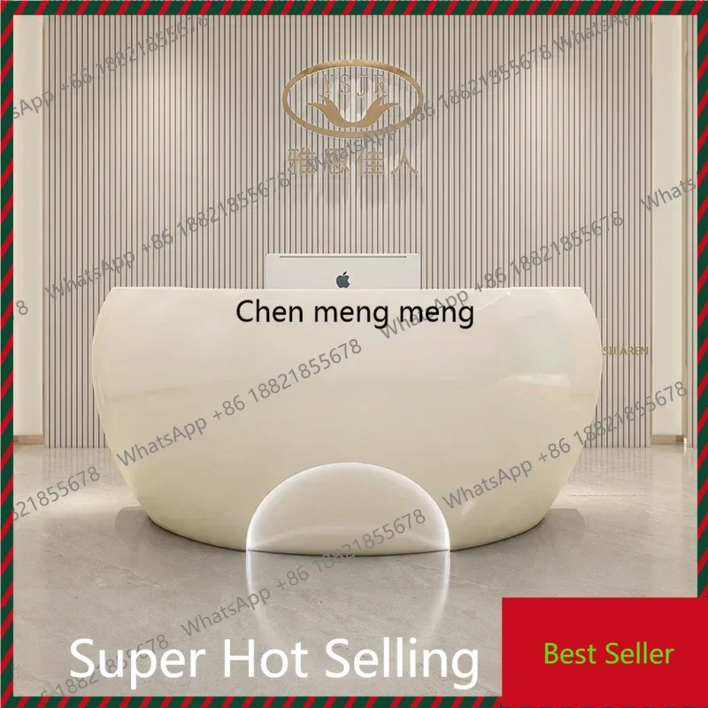 

beauty salon barber clothing store bar dance training company front desk paint reception desk home office desk podium stands FRP