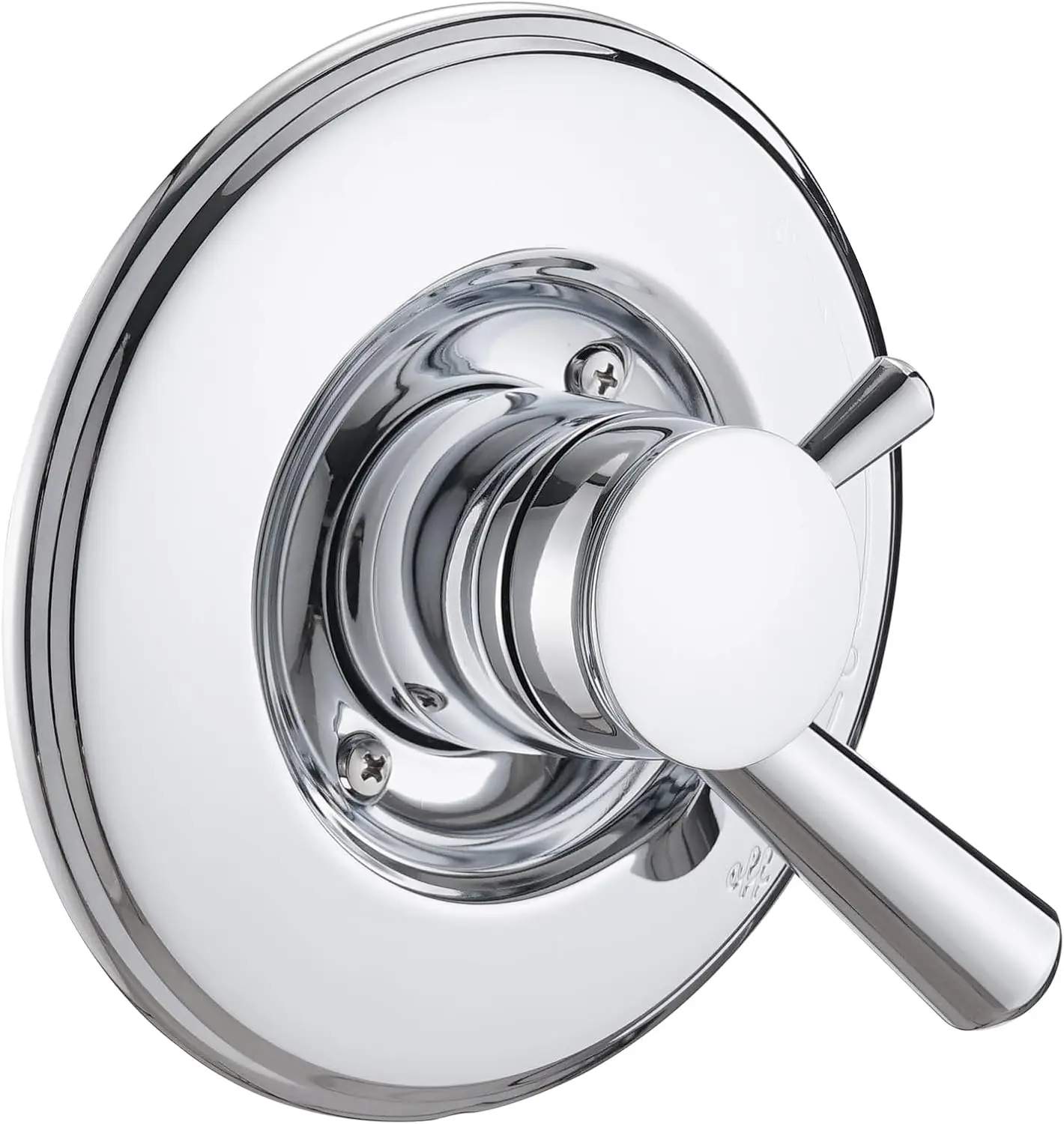 Chrome Shower Trim Kit Compatible with 17 & 1700 Series, Cover Plate with Handle, Valve & Cartridge Not Included
