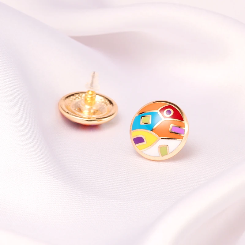 R&X Fashion Necklace Set Accessories Gold chain Perfect Gift Choice Earrings Necklaces & Pendants Enamel Jewelry Set