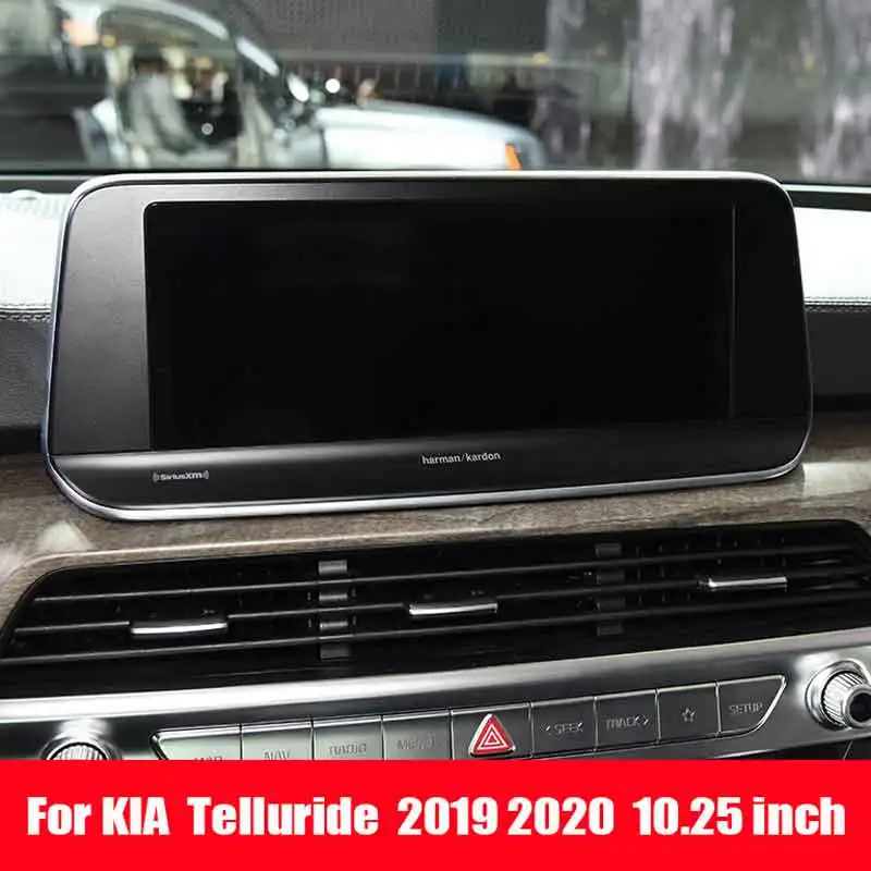 

Tempered glass protector For KIA Telluride 2019 10.25 inch Car GPS Navigation entertainment system Auto Interior Accessories