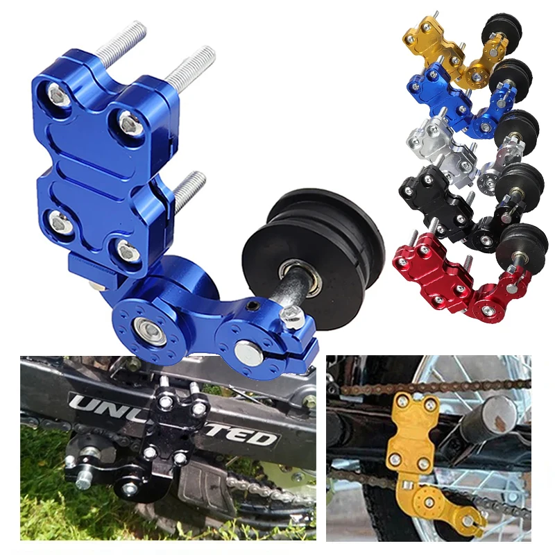 

Universal Motorcycle Chain adjustable slide extend Adjuster Tensioner For Chopper ATV Dirt Pit Bike Tool Chain Automatic Regulat