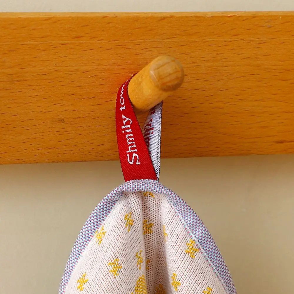 25x48cm Large Hand Towel Cartoon Quick Dry Pure Cotton Dish Cloth Decorative 4 Layer Cotton Gauze Kitchen Towel Home Restaurant