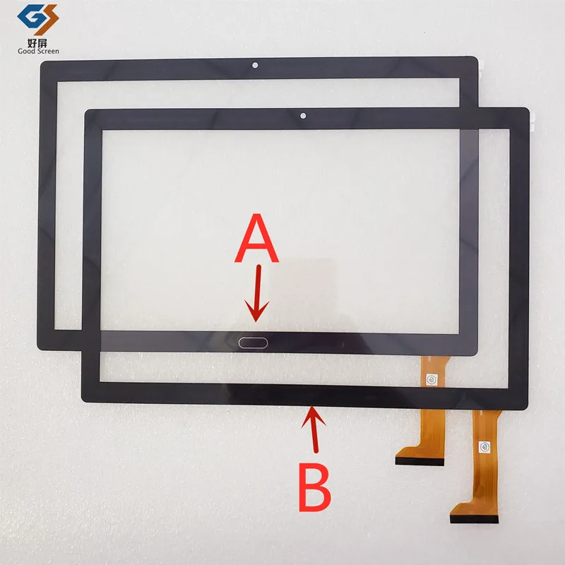 แท็บเล็ต SX-CTP-101521 p/n 10.1นิ้ว capacitive เซ็นเซอร์ดิจิไทเซอร์หน้าจอสัมผัสหน้าจอโทรศัพท์ภายนอกสีดำ