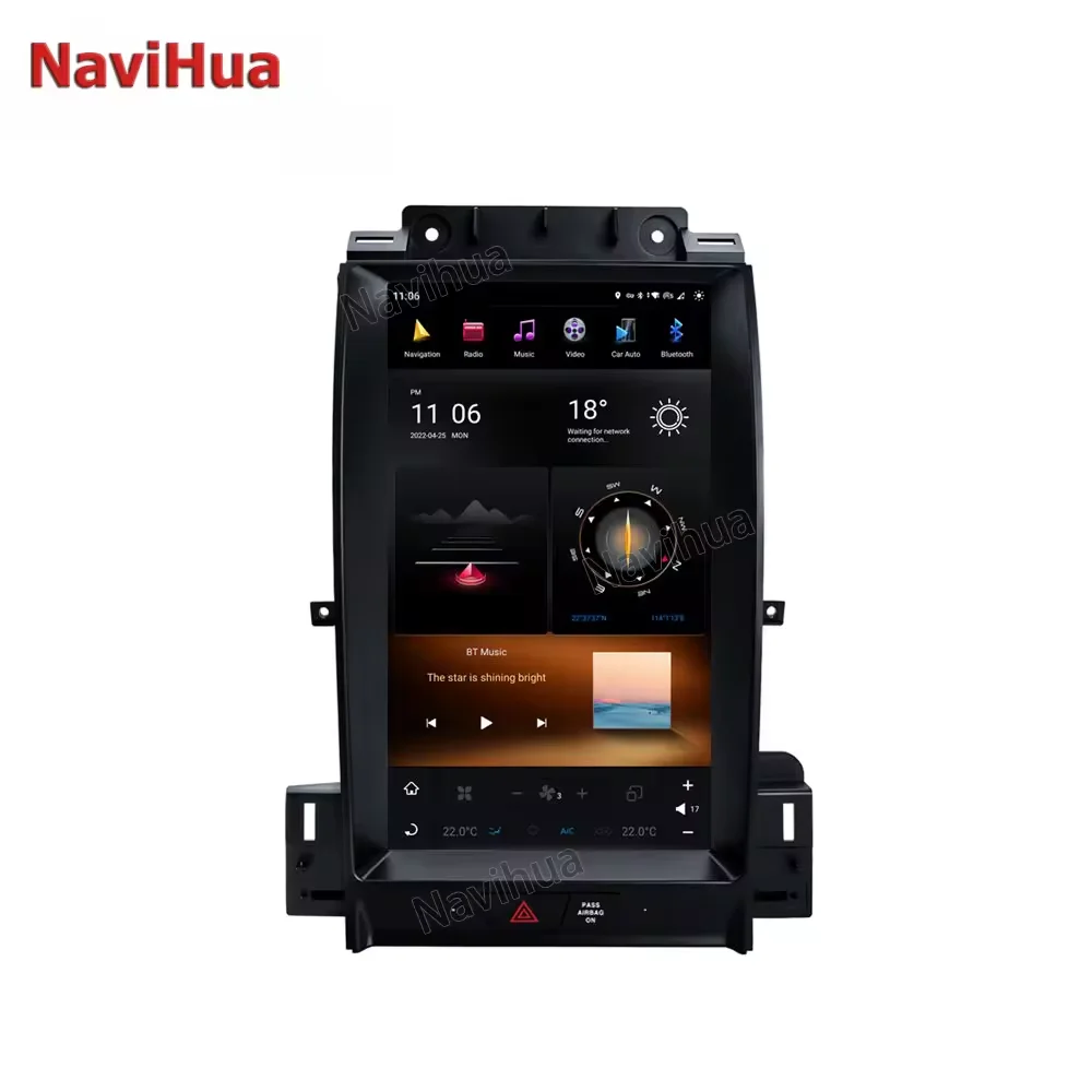 NaviHua For Tesla Style Ford Taurus 2012 2016 Android Car Radio Carplay Audio Video Stereo Navigation Multimedia Player Headunit