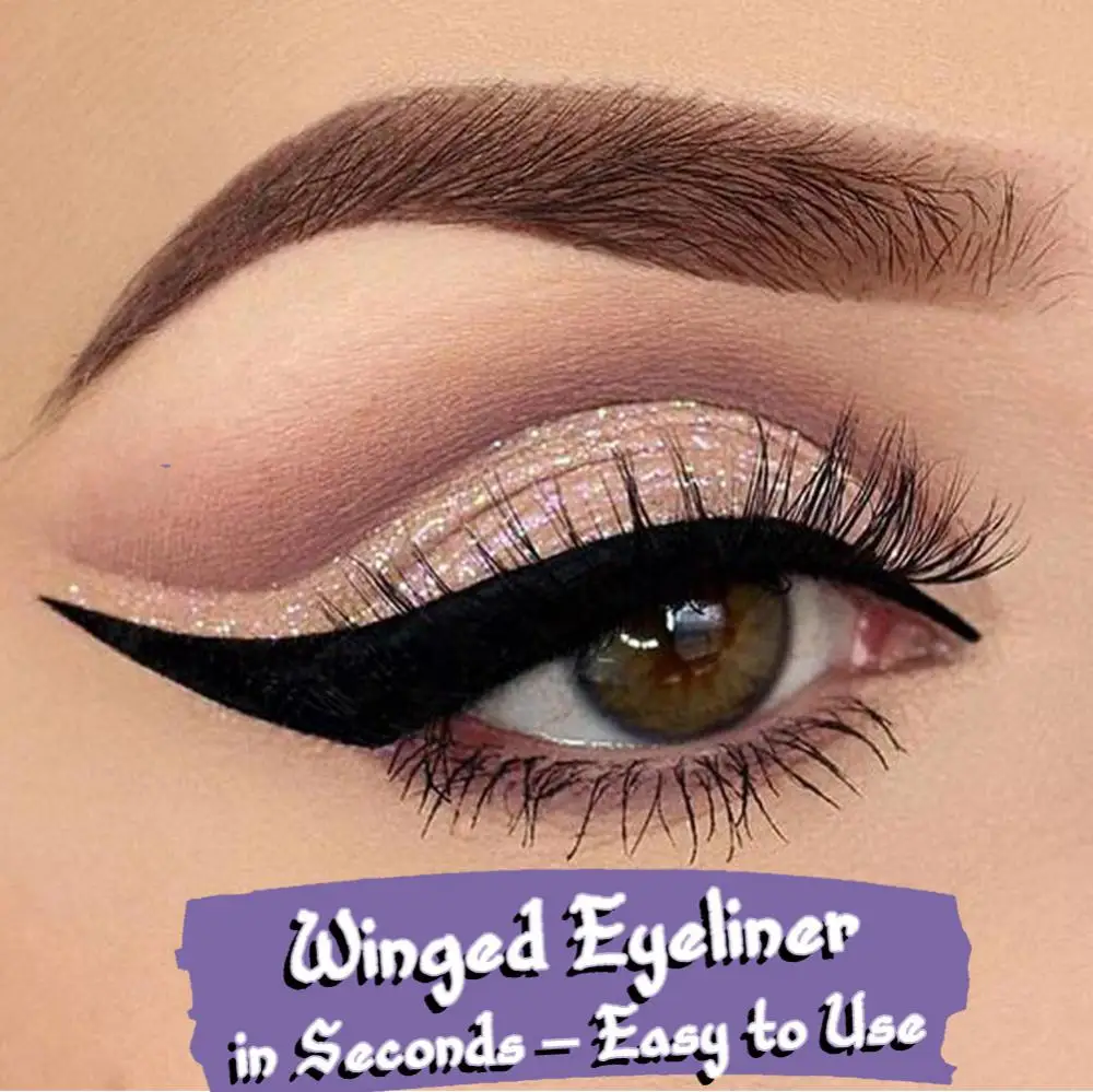 Charming Cat Eye Winged Eyeliner Sexy Eye Cosmetic Seal Stamp Wing Double Head Waterproof Colorful  Eyeliner Pen