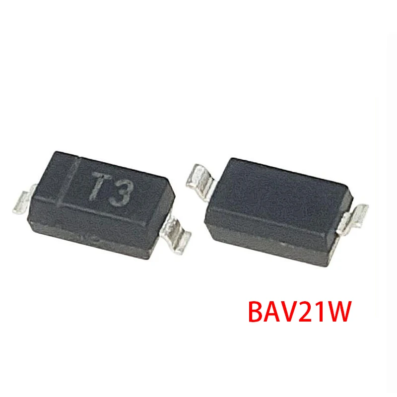 200PCS BAV21W SOD123 screen: T3 BAV21WS Small Signal Diode 250V 0805