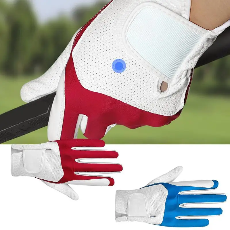 Golfer Mitten Golf Gloves Tour Companion Long-Lasting Performance Sweat-Free Comfort Adjustable Closure Mitten For Ultimate Grip