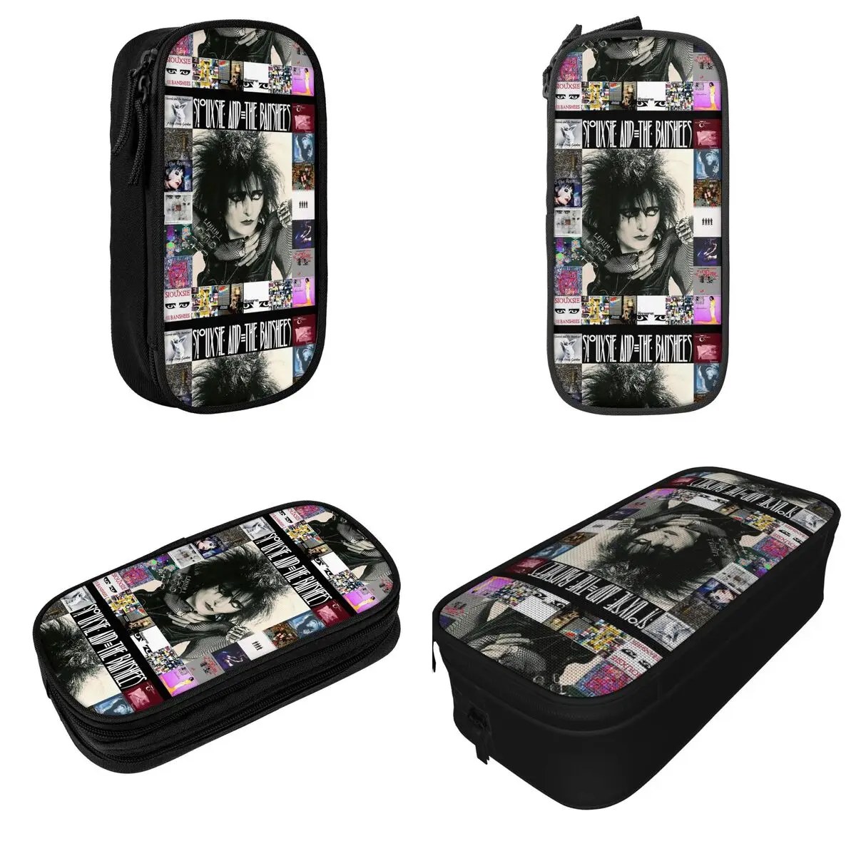 Siouxsie Sioux Rock Band Music Punk Pencil Cases Fun Siouxsie And The Banshees Pen Bag Kids School Supplies Gift Pencilcases