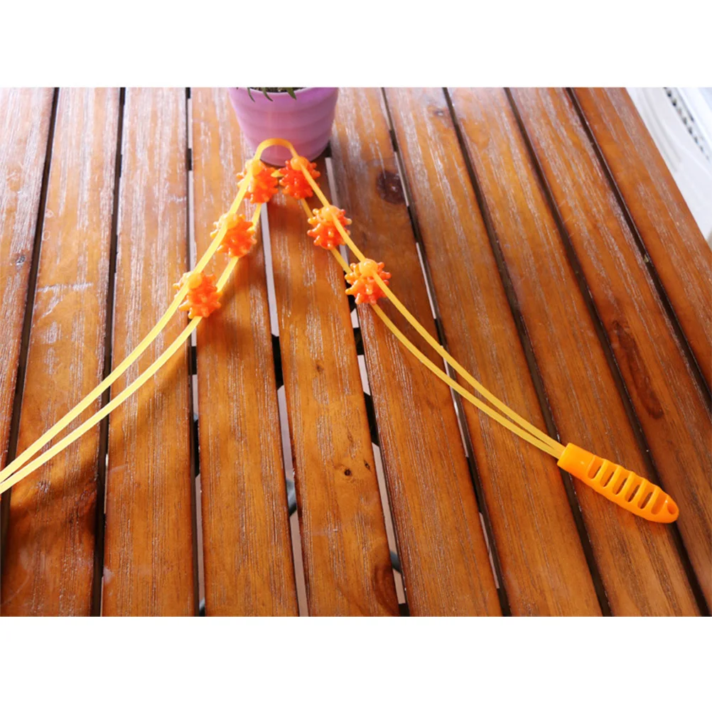 

Шариковый роликовый массажер, уникальный дизайн для шеи, спины, талии, плеч, снятия стресса, массажный инструмент для тела, портативный для мужчин и женщин