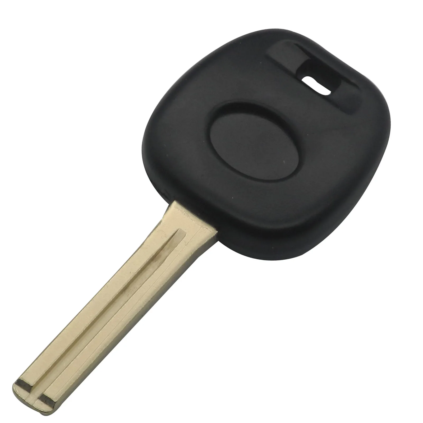 jingyuqin For Toyota Tacoma fit Lexus Fob Remote Car Key Shell No Chip Transponder With TOY48 /Toy43 /VA2 Blade Replacement