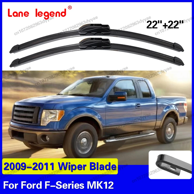 

22"+22" For Ford F-Series F-150 F-250 F-350 F-450 MK12 LHD Front Windshield Wiper Blades 2pcs Windscreen Window 2009-2011