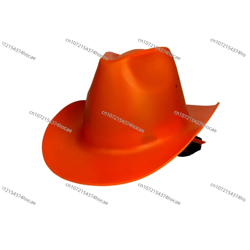 Black western denim with goggles hard hat