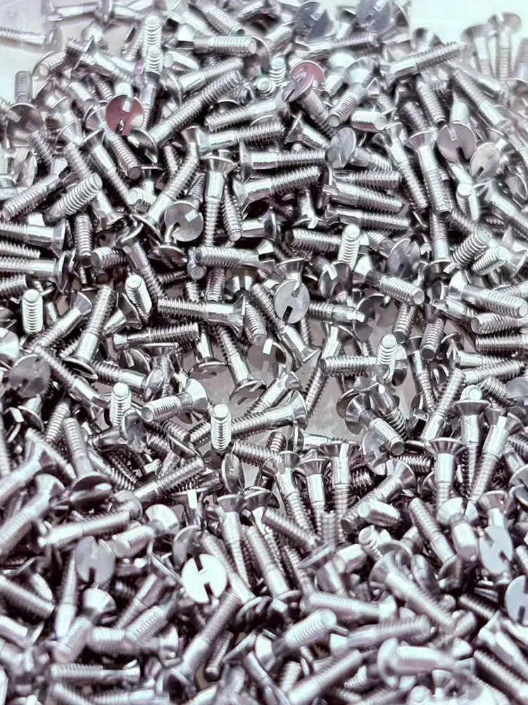 10pcs Watch Accessories Suitable for HB All-Steel Screws, Watch Strap Buckle, Case Front and Rear Cover H-Shaped Screws