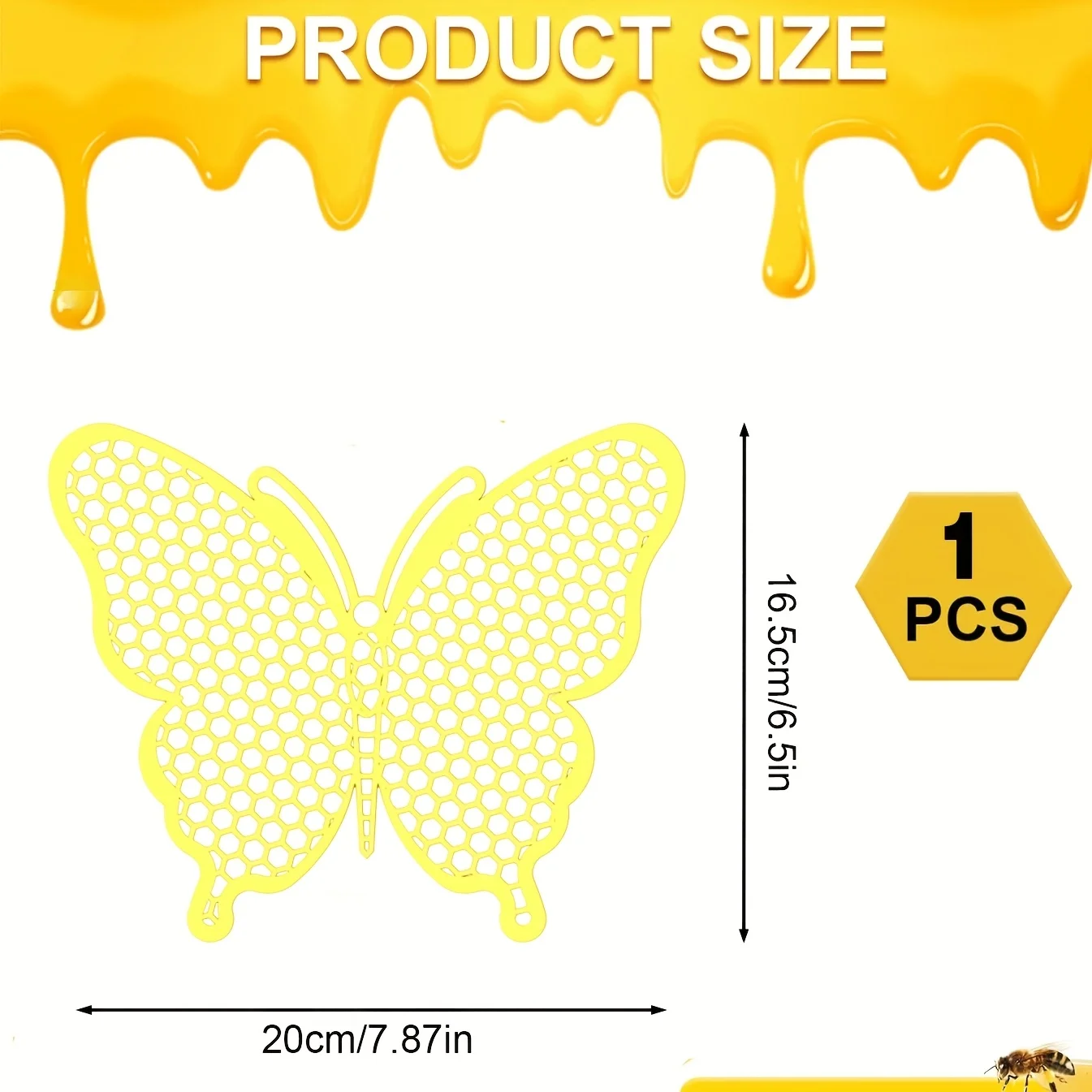 1Pc/2Pcs Butterfly Shaped Floating Bee Water Tray, Insect Drinking Station for Garden Bird Bath & Small Pets
