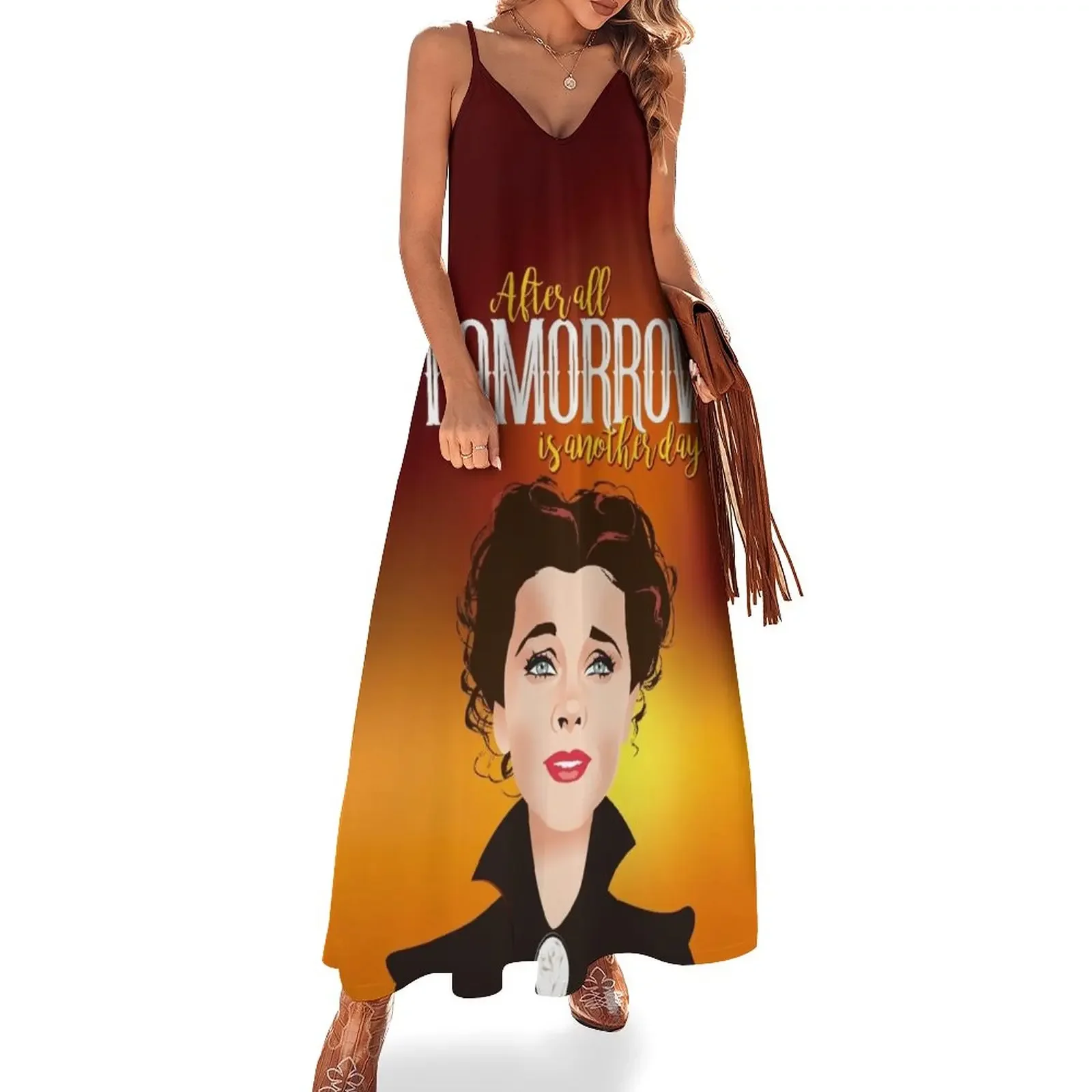 

Tomorrow Sleeveless Dress Dresses women's summer jumpsuit dress for women summer Dress