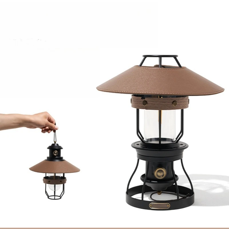 

New LED outdoor camping light ambient lighting long battery life portable charging tent light