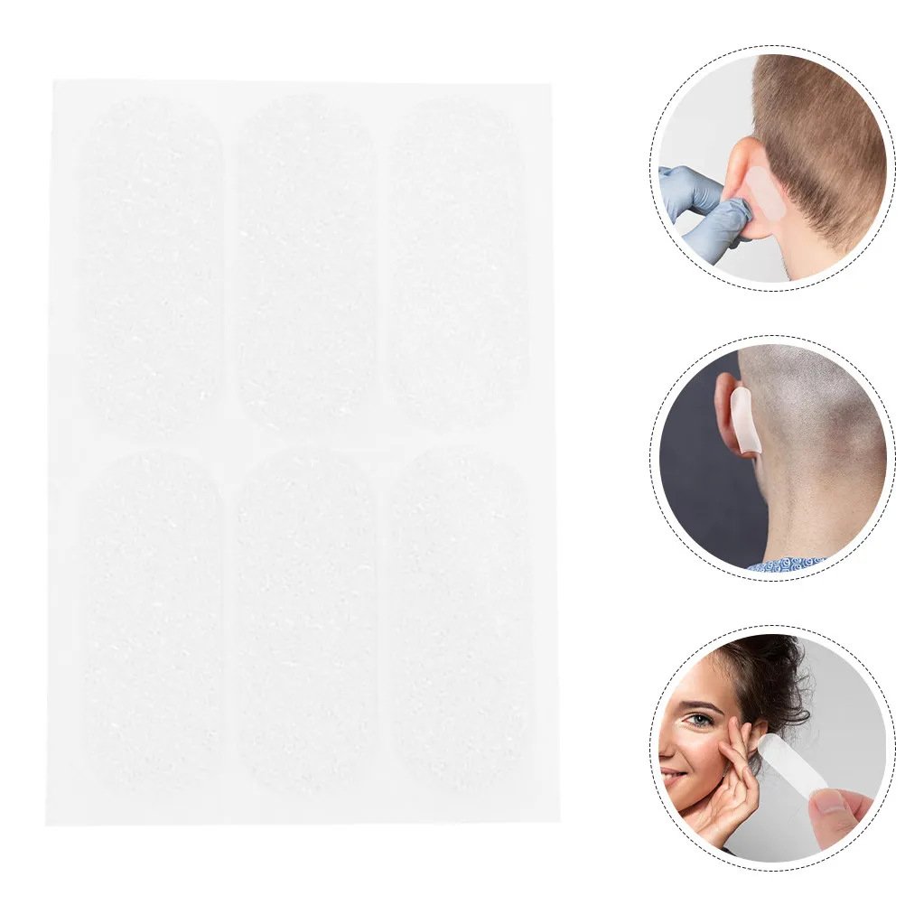 120枚入り耳テープステッカー、耳矯正サポートパッチ、突出した耳用、粘着式イヤリングステッカー、重いイヤリング用