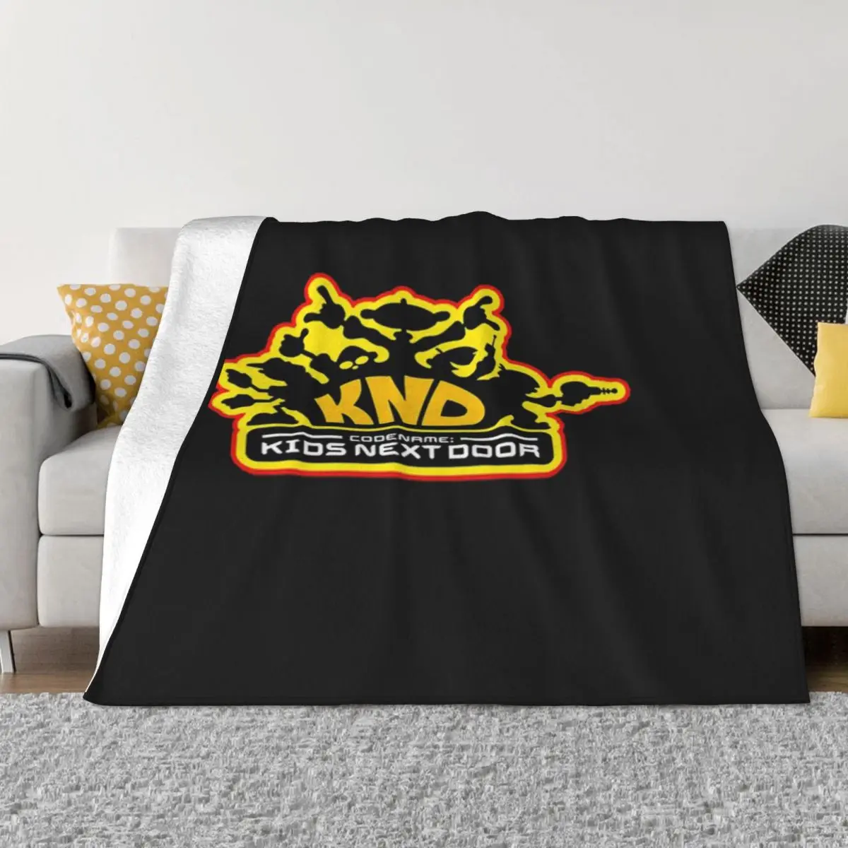 Vintage Photograp Codename Kids Next Door Halloween Fiesta cómoda personalizada Una manta de micropolar ultrasuave