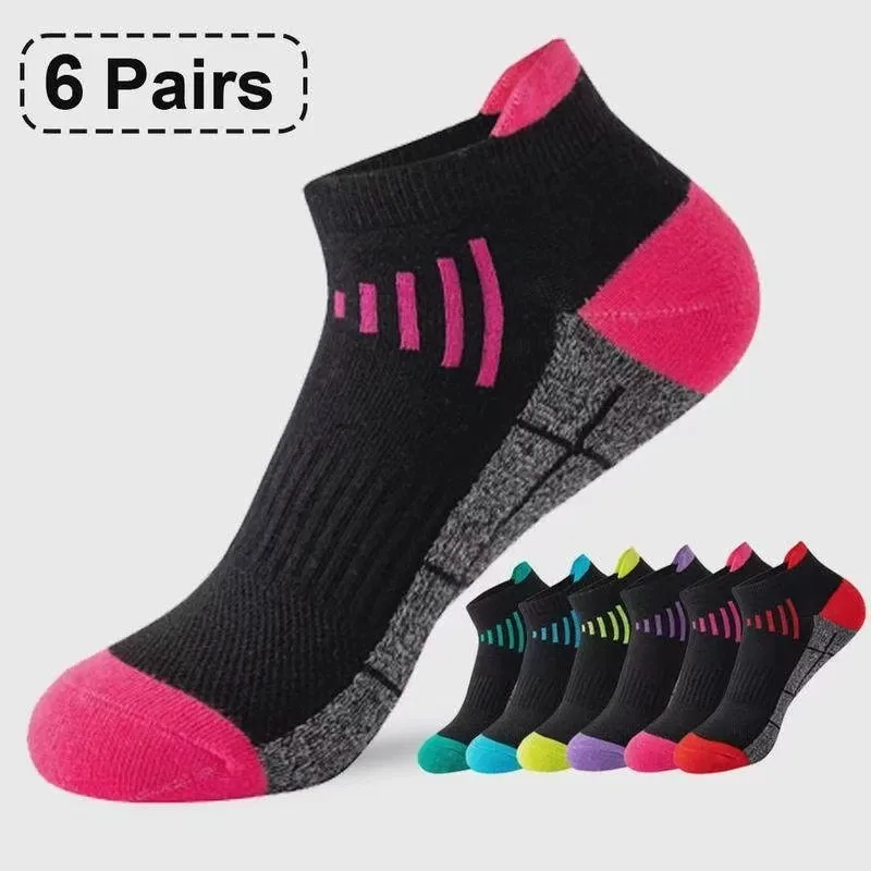 6/12 Paar neutrale, einfarbige Low-Top-Sportsocken für Frühling und Sommer, schweißabsorbierend, atmungsaktiv, bequem, für alle Jahreszeiten geeignet – Detail 8