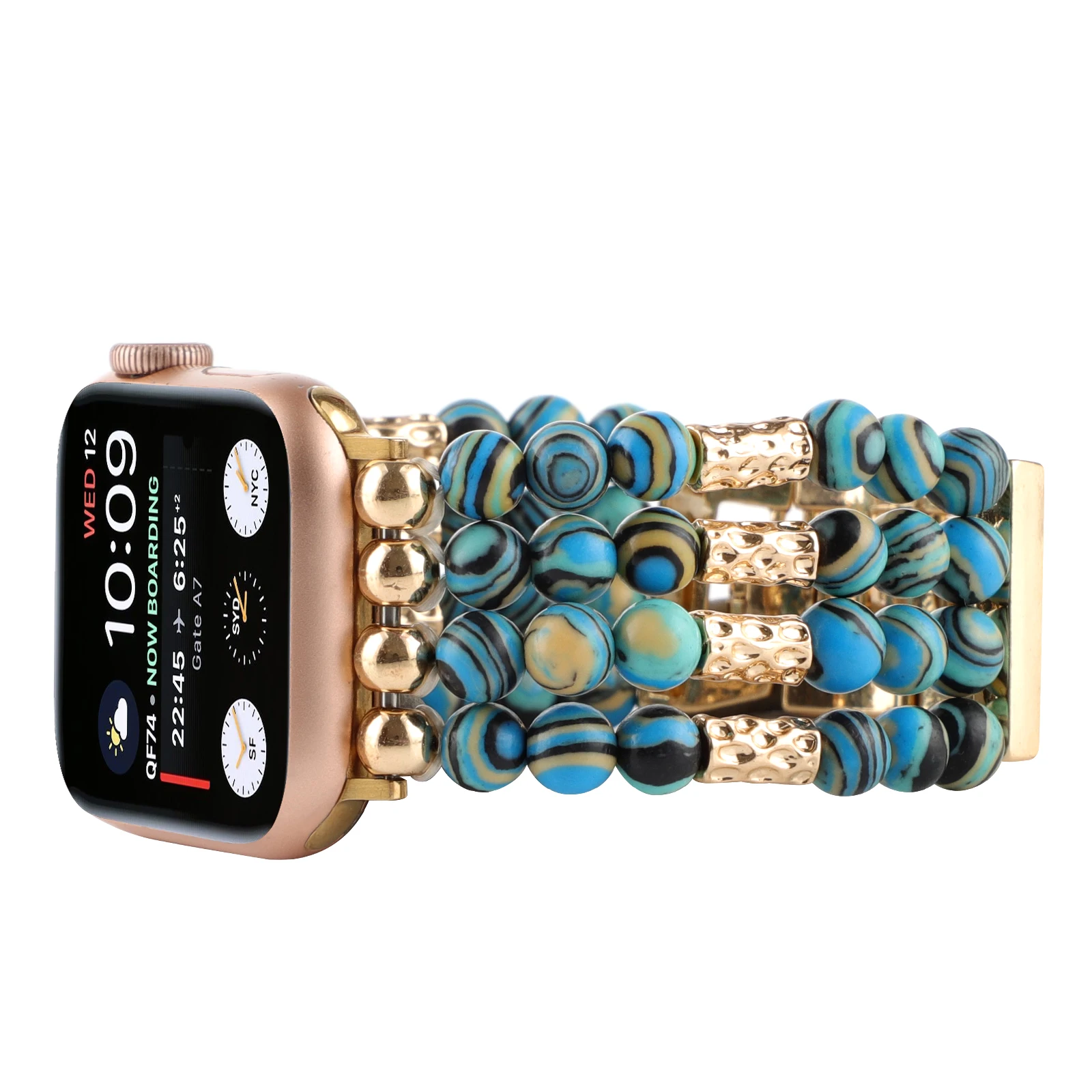 Pulseira de metal para Apple watch band pulseira de aço inoxidável corrente para iwatch 87654321 SE Ultra 38 40 41 42 44 45 49mm Pulso frisado