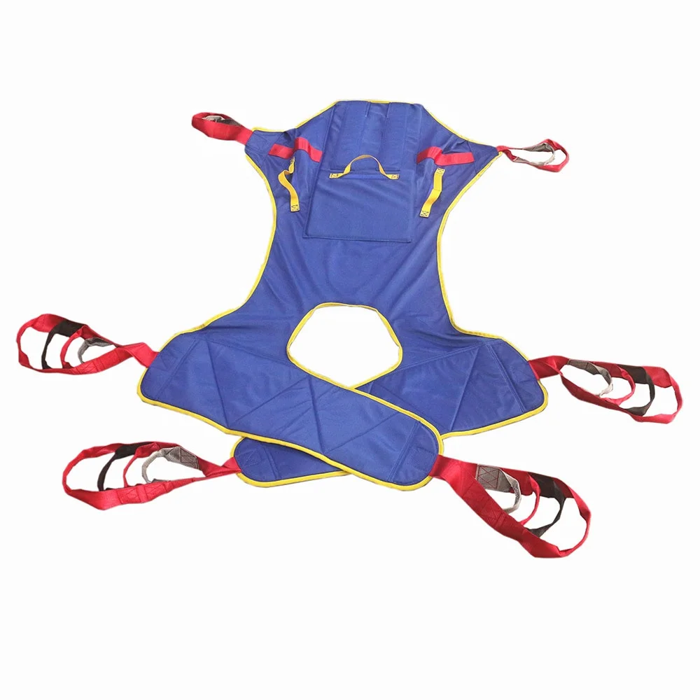 

BuyHao Medical Device Assisted Patient Lifter Hoist Lifting Sling ISO CE With Head Support For Transfer Used In Homecare CE ISO
