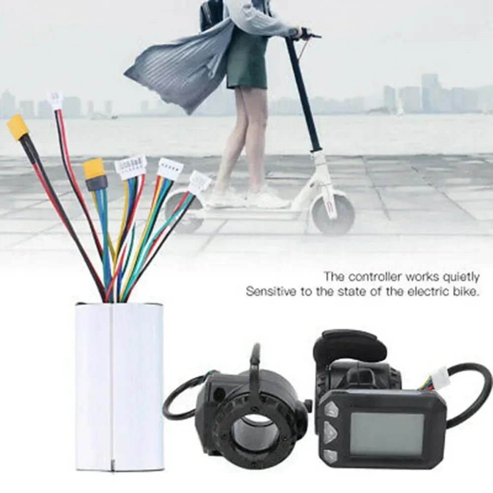 

Long Lasting Electric Scooter Bike with Carbon Fiber Frame Equipped with 24V Controller and User Friendly LCD Monitor