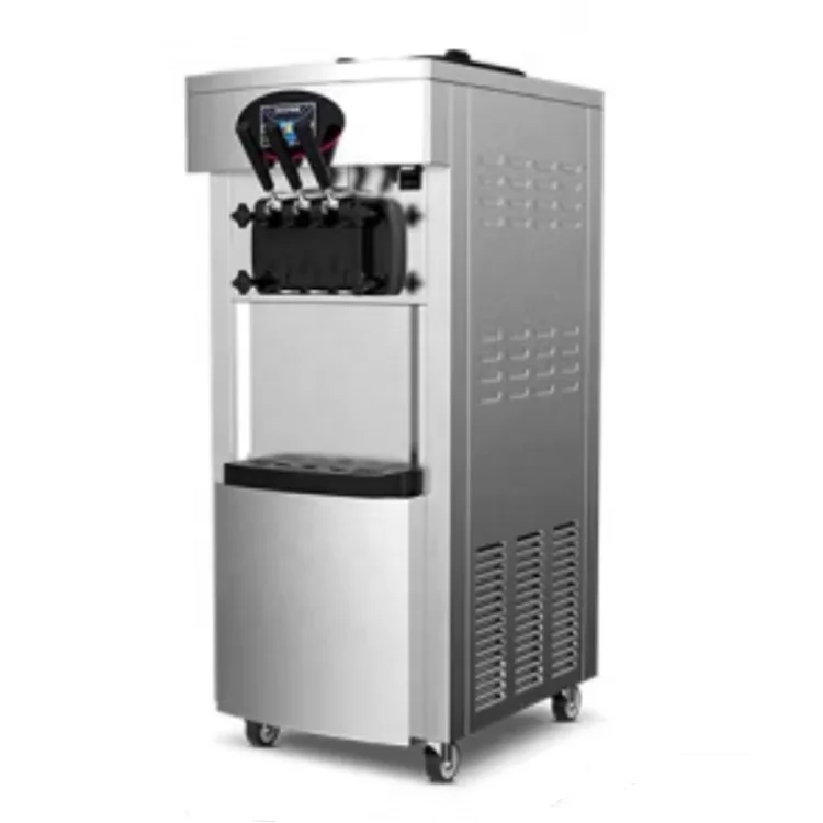 Commercial Bubble Tea Shop Dessert Bar Tabletop Soft Ice Cream Machine