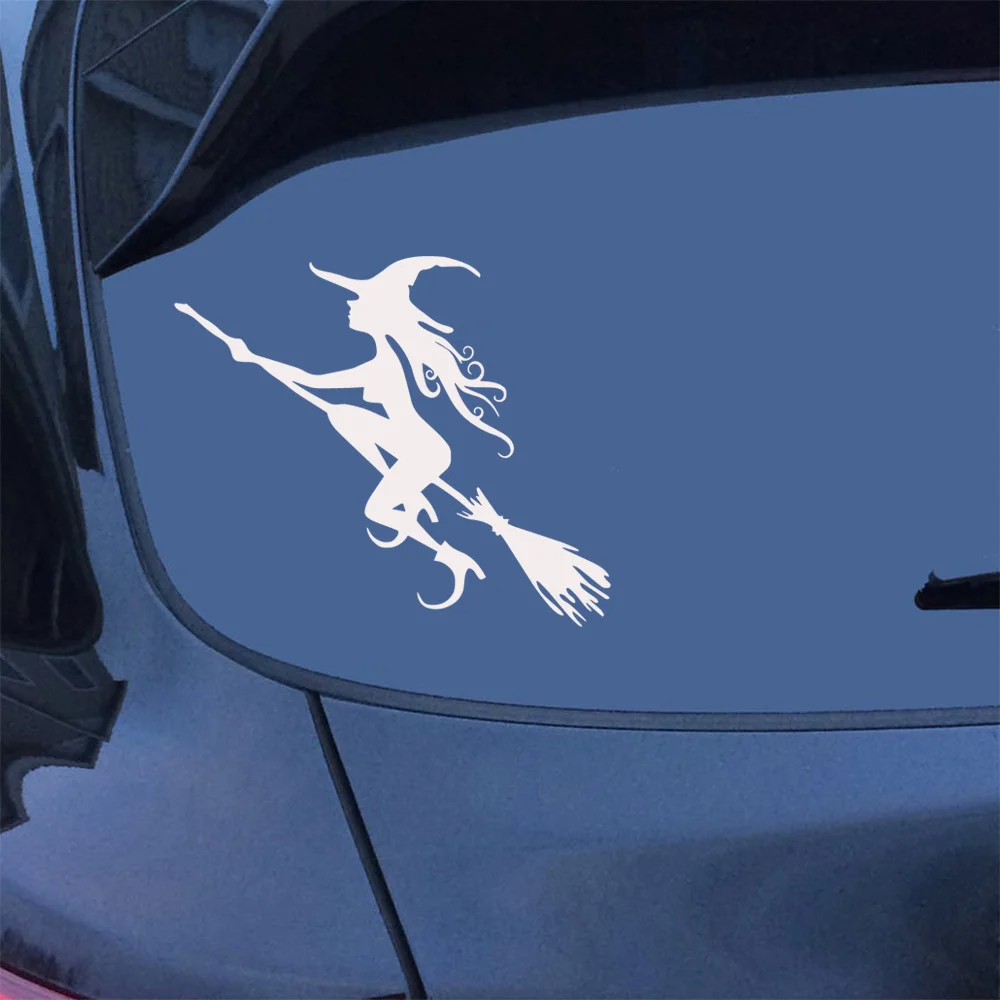 Vinyl Witch Witches, magicians Auto car Sticker Creative On Stickers And Decals Window Styling Decal