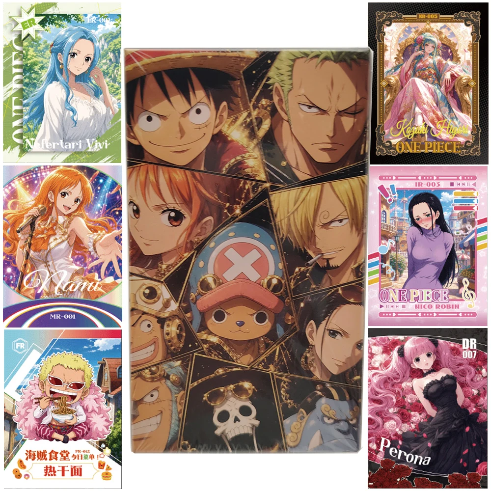 Japanese Fantasy Action Youth Anime One Piece Collection Cards Creative Demon Fruit Cards Peripheral Youth Hobby Holiday Gifts