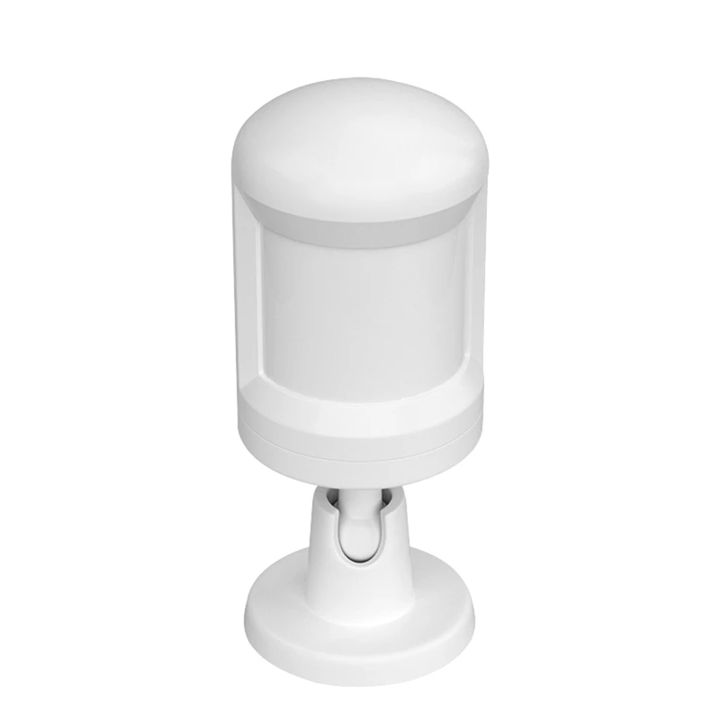 Zigbee-Detector Infravermelho Portátil Multifuncional, PIR Sensor Corporal Inteligente, Monitoramento Remoto Sem Fio, Movimento Humano, Branco