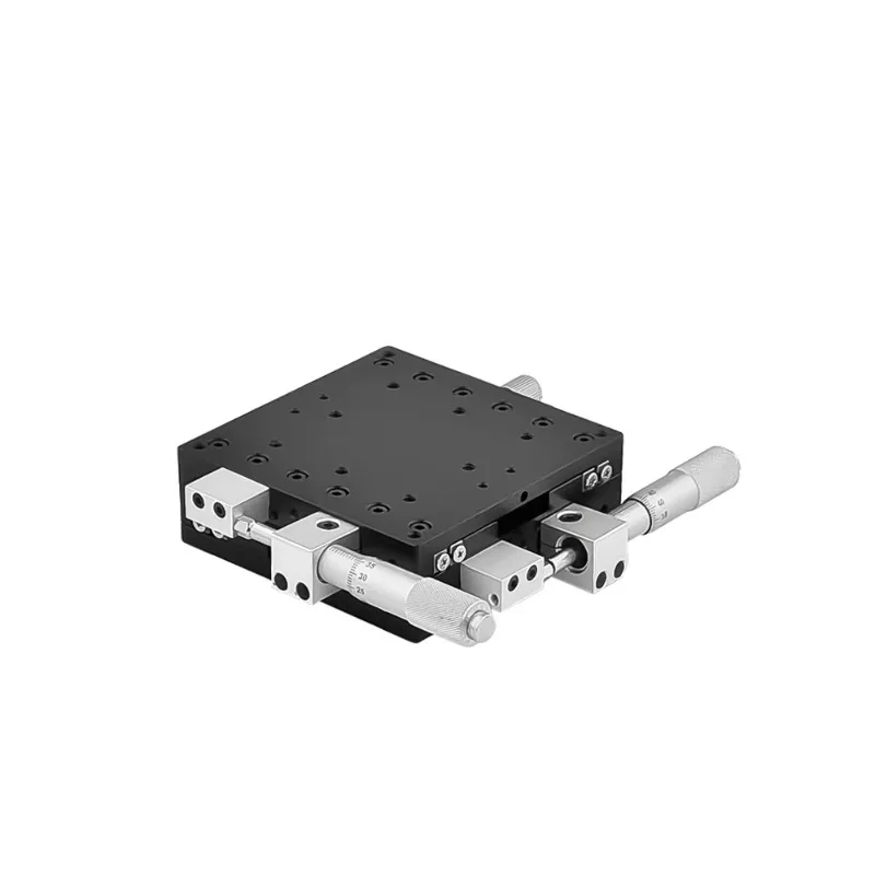 three XY axis manual displacement slider precision fine adjustment with crossed roller bearing core components