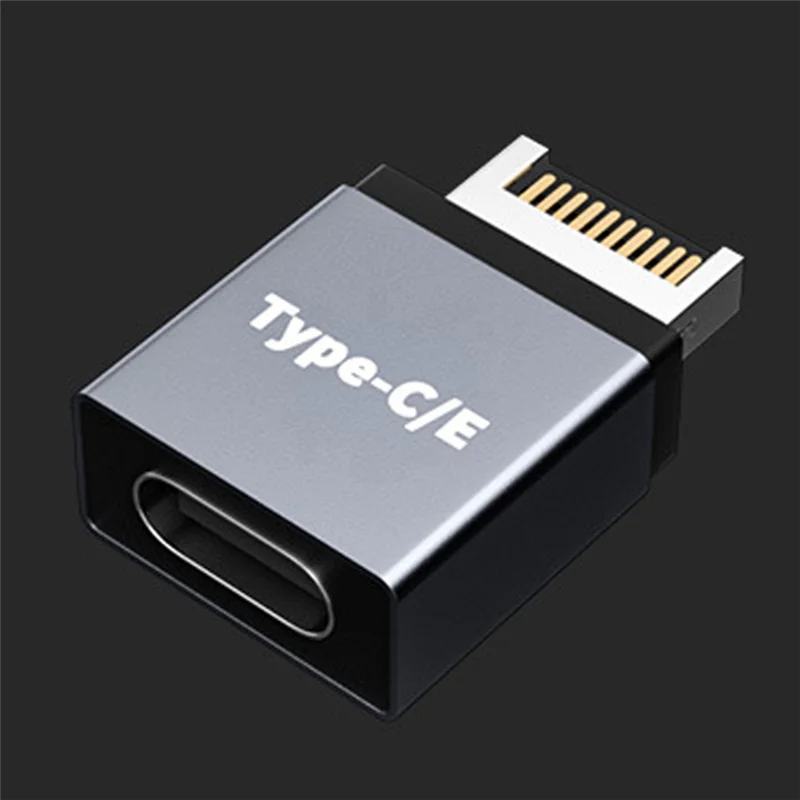 USB 3.1 Typ C Stecker auf Typ C/E Buchse Motherboard Erweiterungskabel Anschluss Computer Zubehör