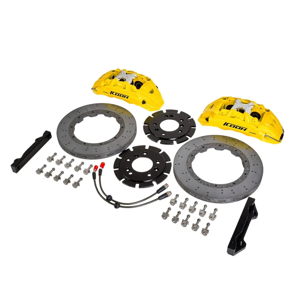 High Quality IC6 Carbon Ceramic Disc Front 390X36 6-piston brake caliper kit fits for BMW 3 Series Touring (G21) 2019+