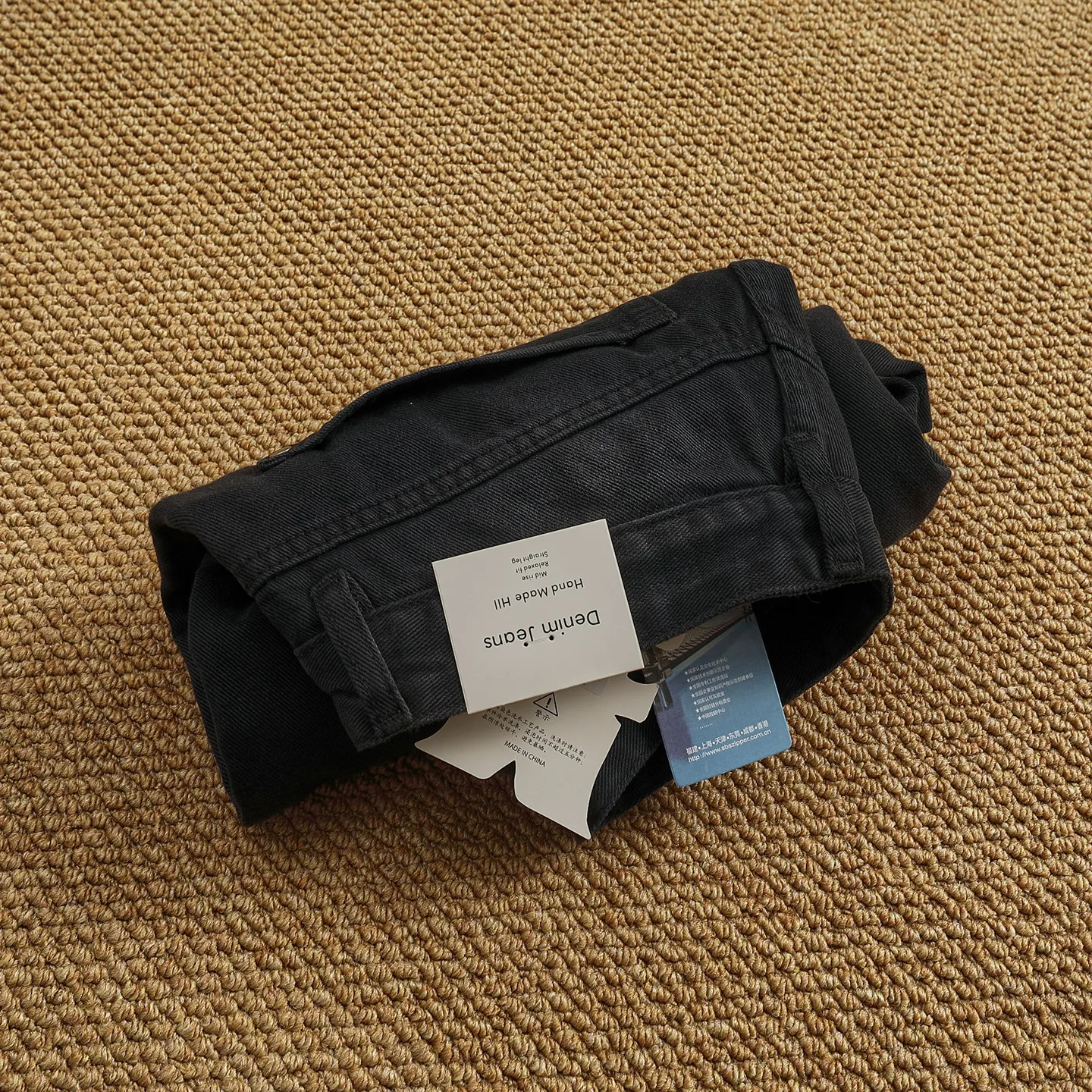 Summer black and gray gradient washed denim shorts loose straight mid-pants retro distressed shorts for men