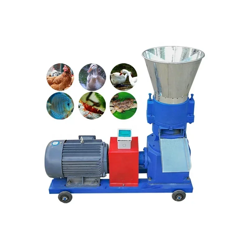 

cattle fish rabbit chick Goat poultry Animal Farm pelletizer Making processing Feed Pellet Machine Without Motor
